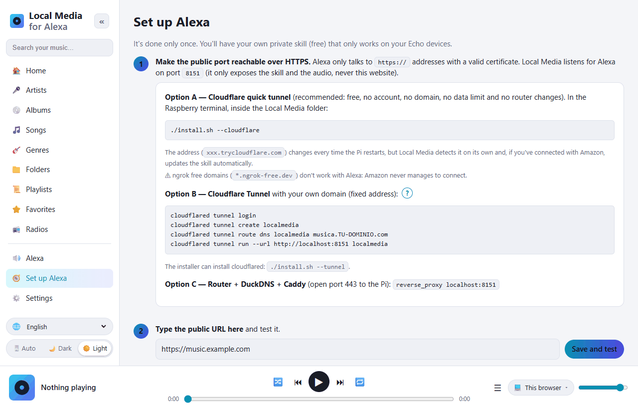Step-by-step Alexa setup guide